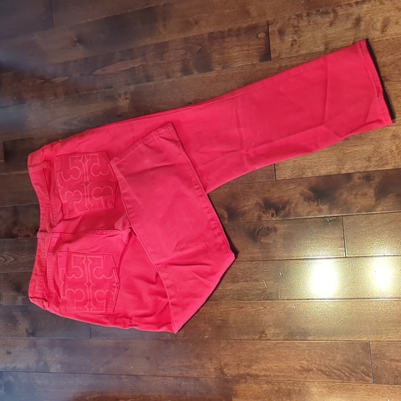 Tory Burch Cropped Slim Pant - Picture 2 of 3